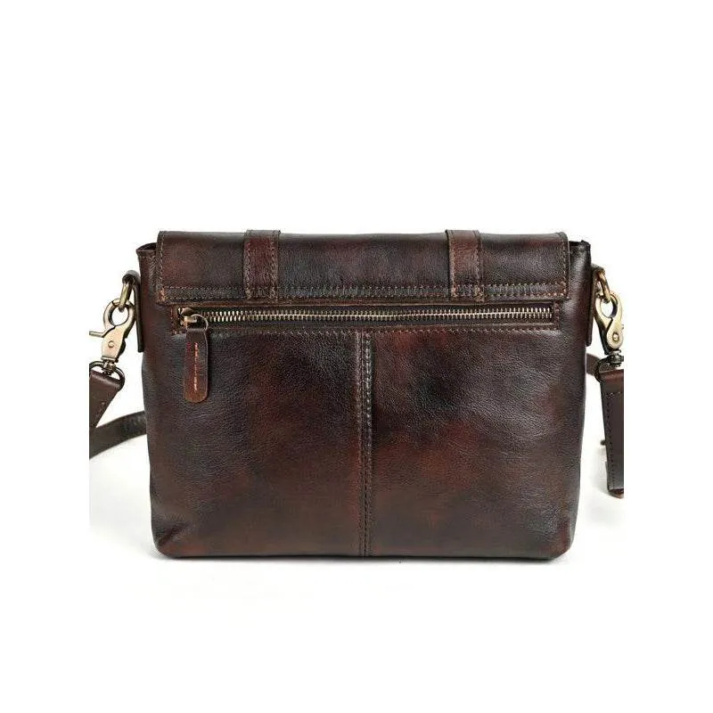 Handmade Women’s Leather Crossbody Bag for Travel