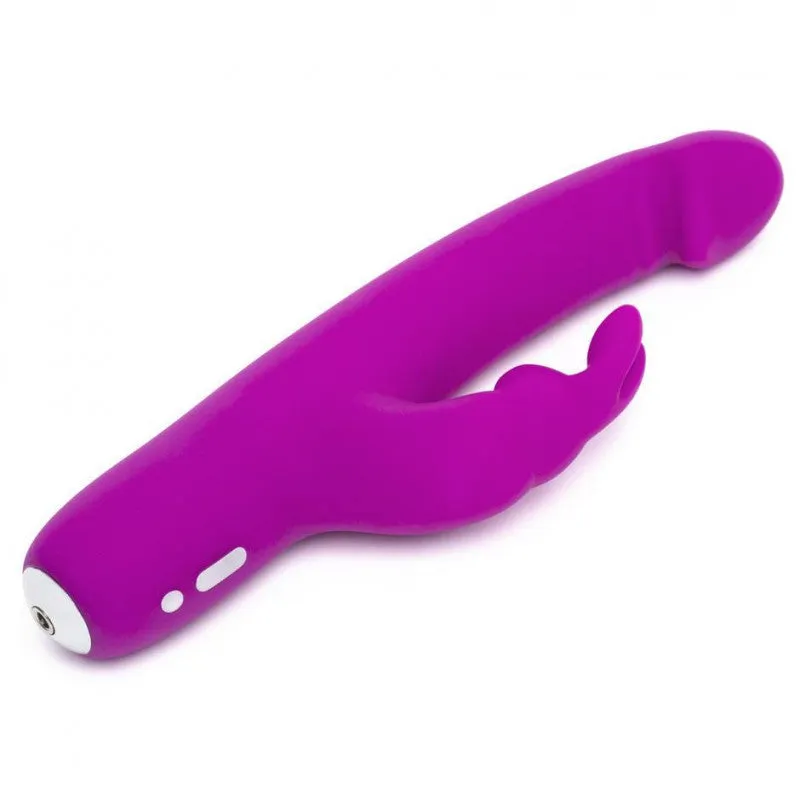 Happy Rabbit Slimline G-Spot Rechargeable  Rabbit Vibrator - Purple