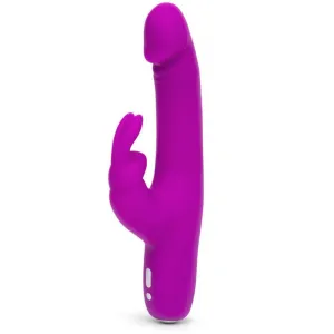 Happy Rabbit Slimline G-Spot Rechargeable  Rabbit Vibrator - Purple