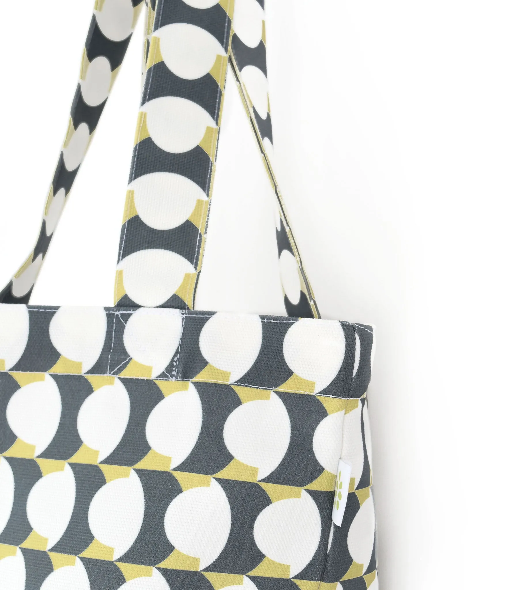 Hercule Cotton Canvas Tote (15x15) – Moss Green