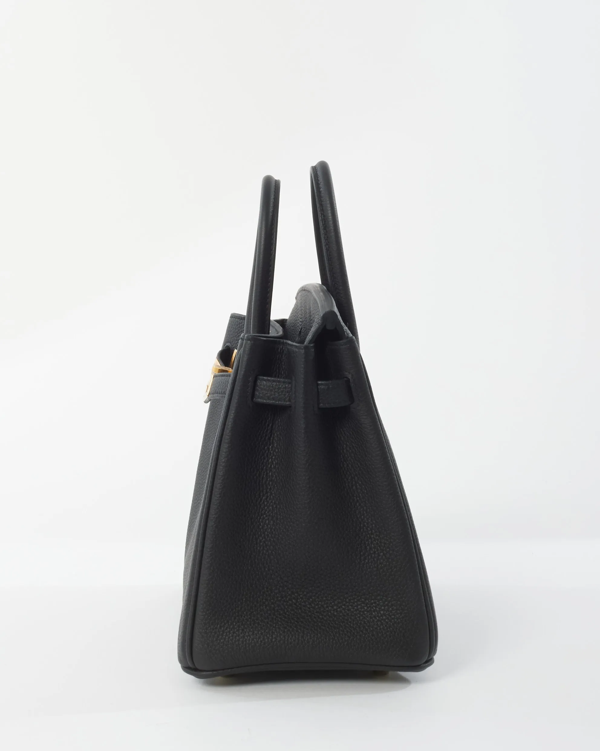 Hermès Black Togo Leather Birkin 25 GHW