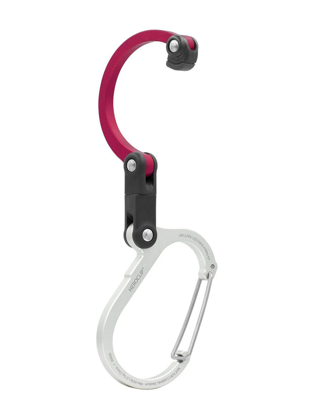 Heroclip Carabiner Medium Hot Rod Red