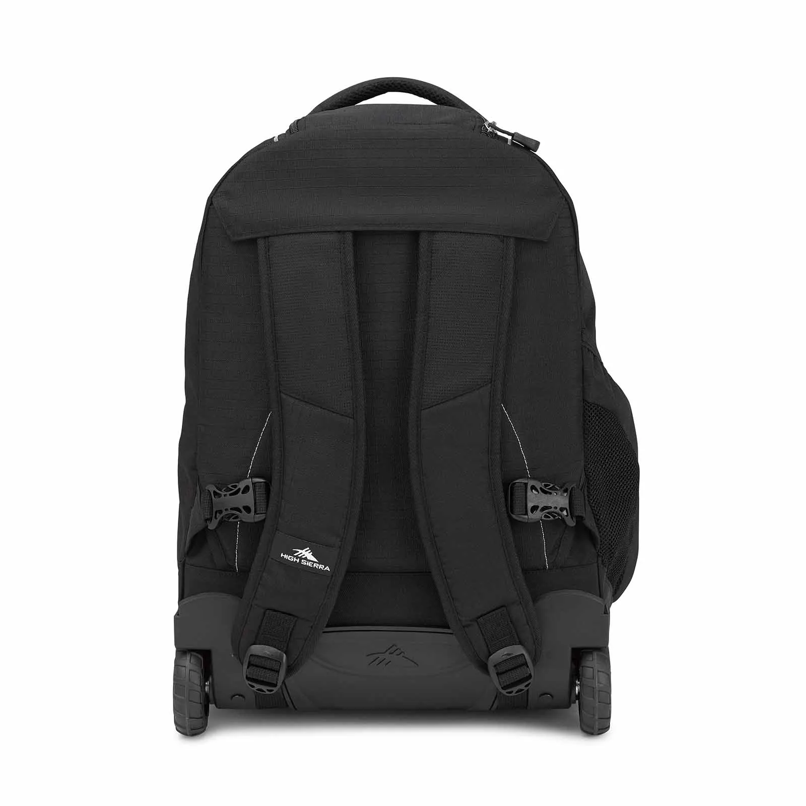 High Sierra Freewheel Wheeled 17 Inch Laptop Backpack Black