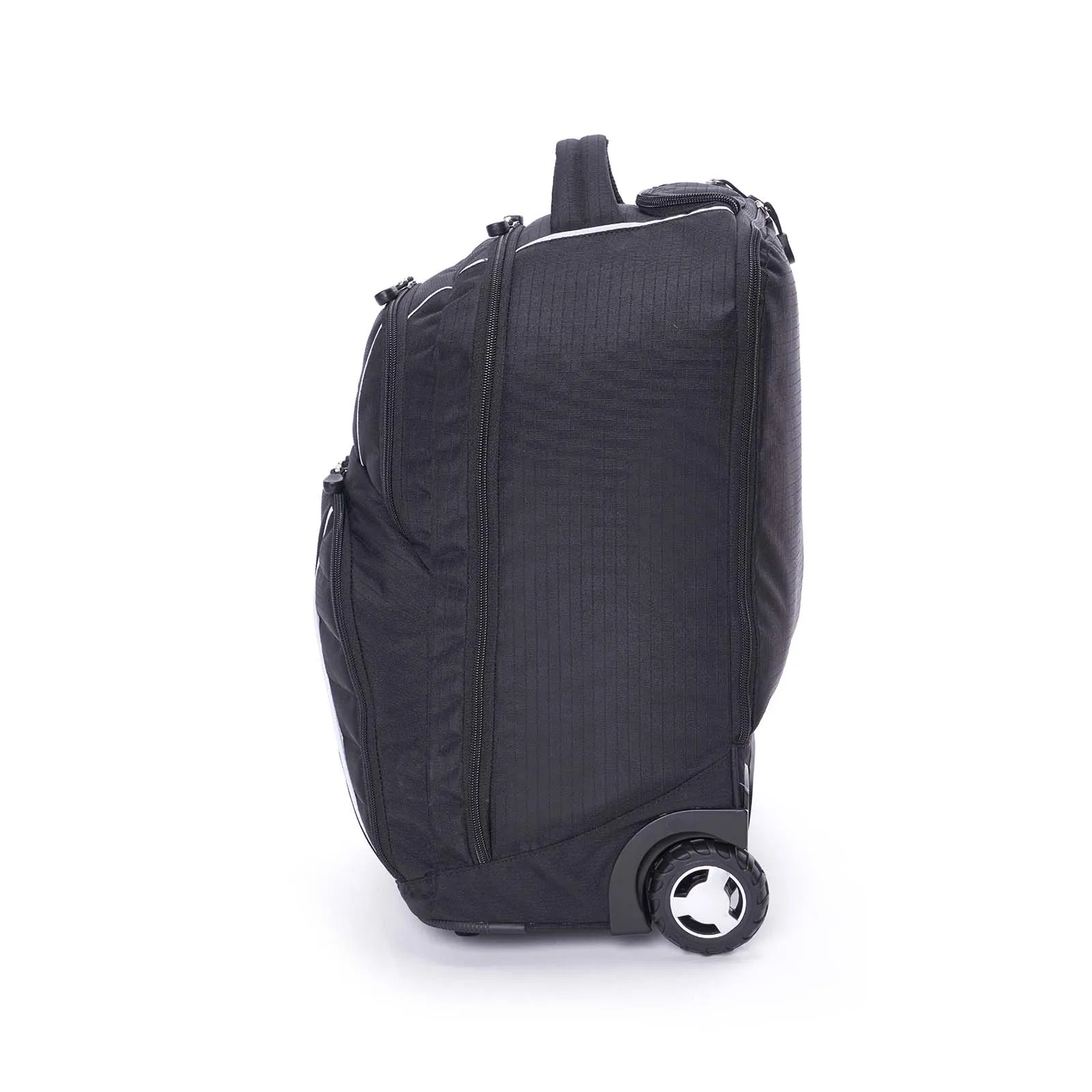 High Sierra Freewheel Wheeled 17 Inch Laptop Backpack Black