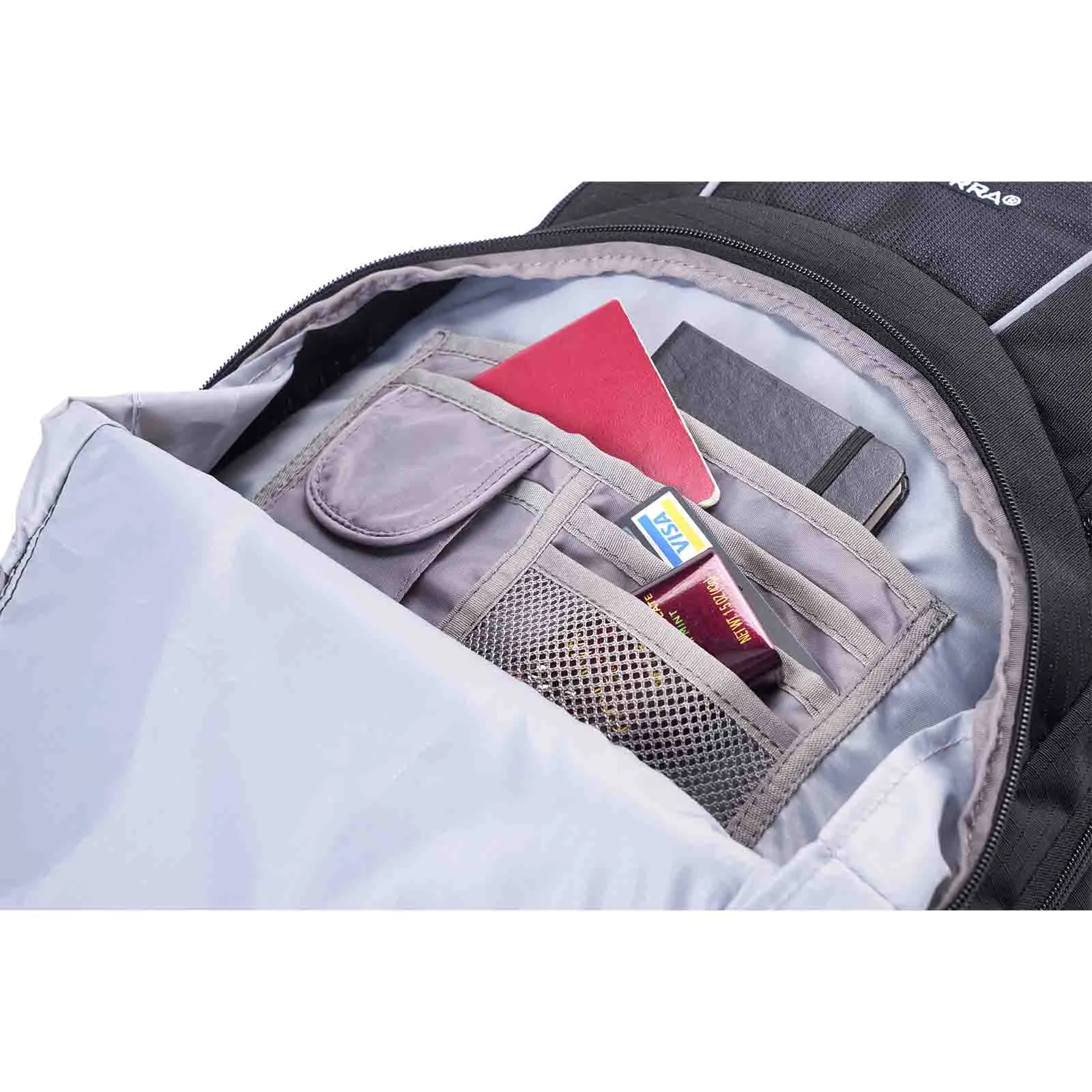 High Sierra Freewheel Wheeled 17 Inch Laptop Backpack Black