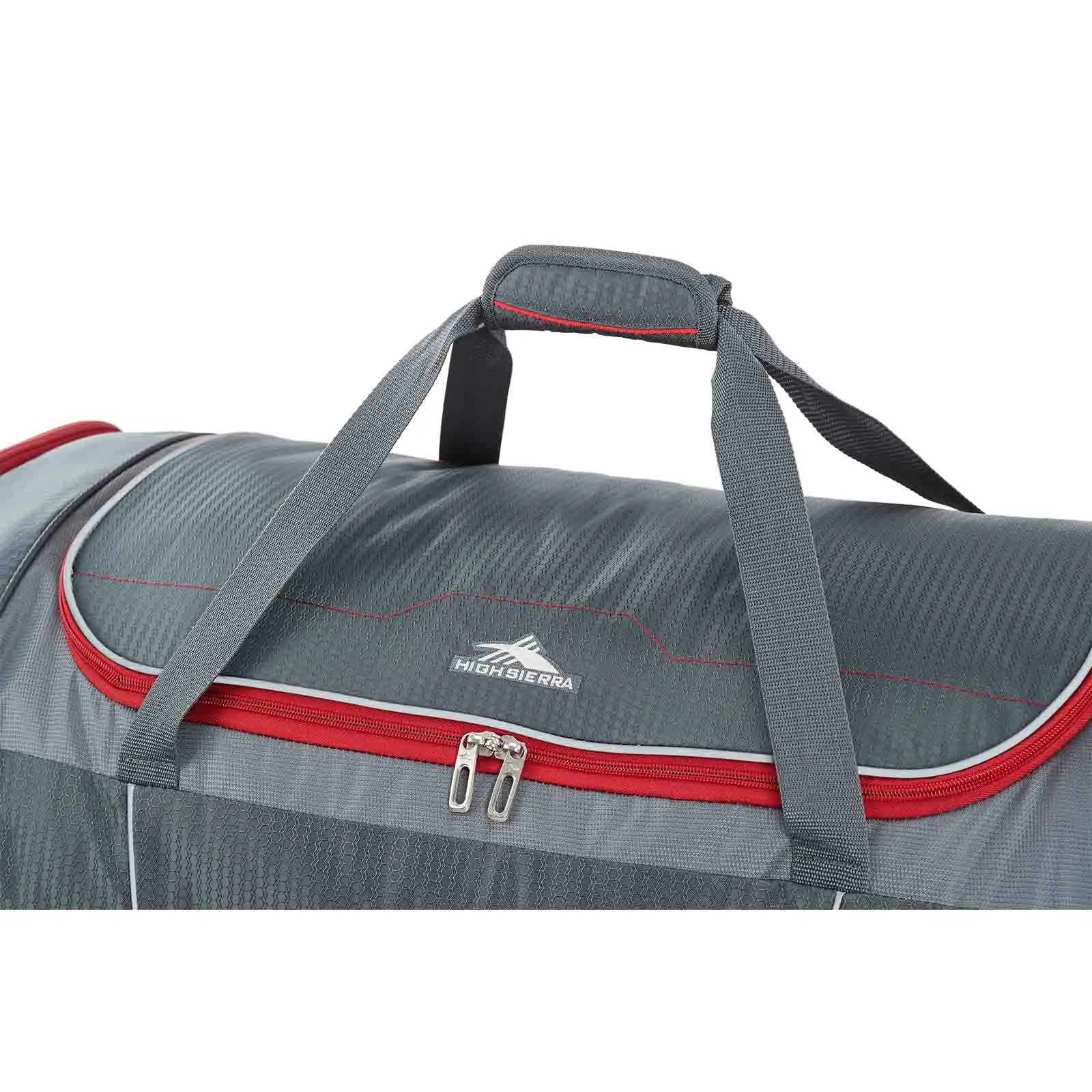 High Sierra Ultimate Access 3 91cm Wheeled Duffel Mercury-Crimson