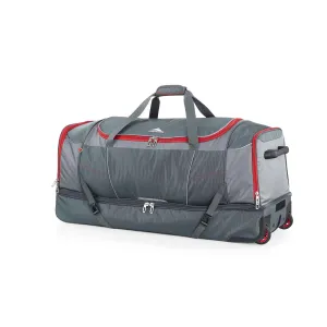 High Sierra Ultimate Access 3 91cm Wheeled Duffel Mercury-Crimson