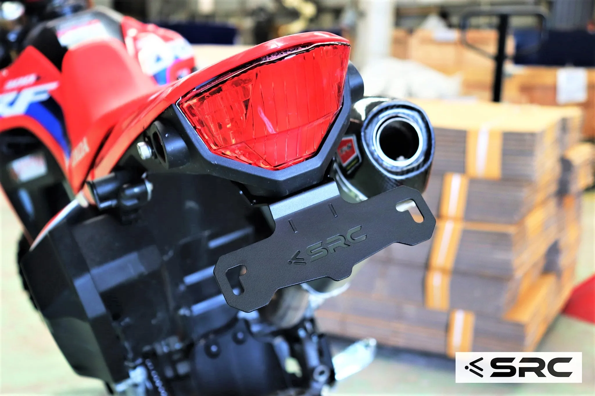 Honda CRF300L Tail tidy