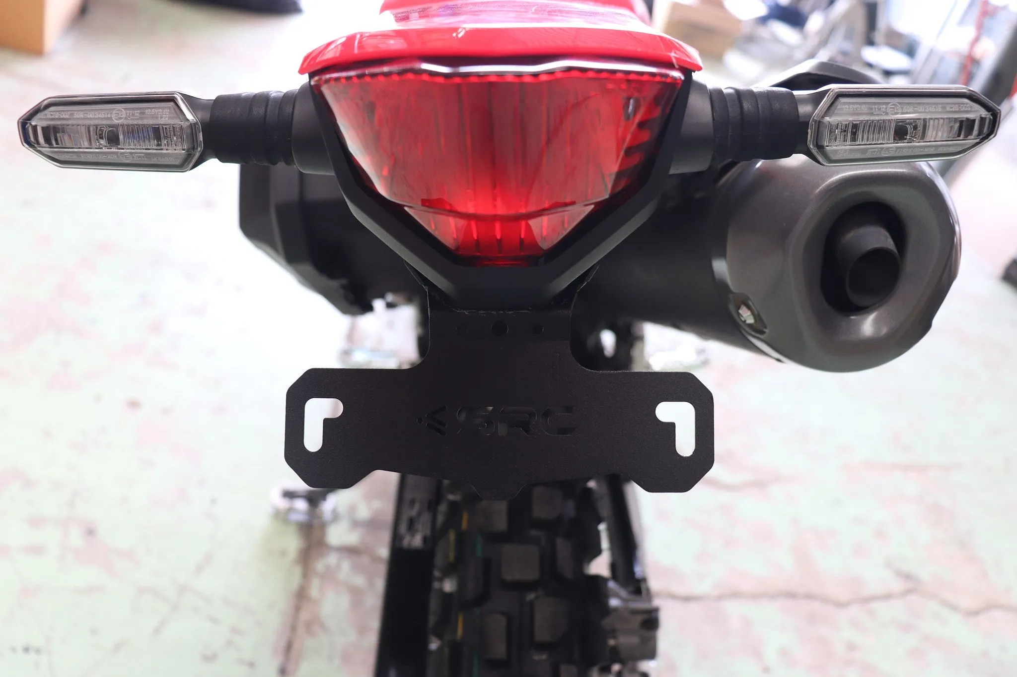 Honda CRF300L Tail tidy