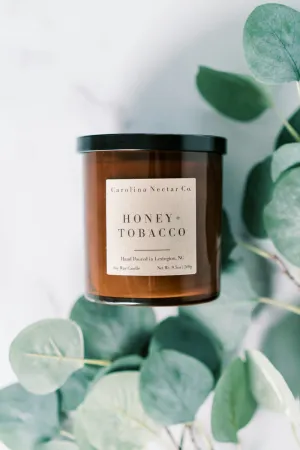 Honey   Tobacco Soy Candle