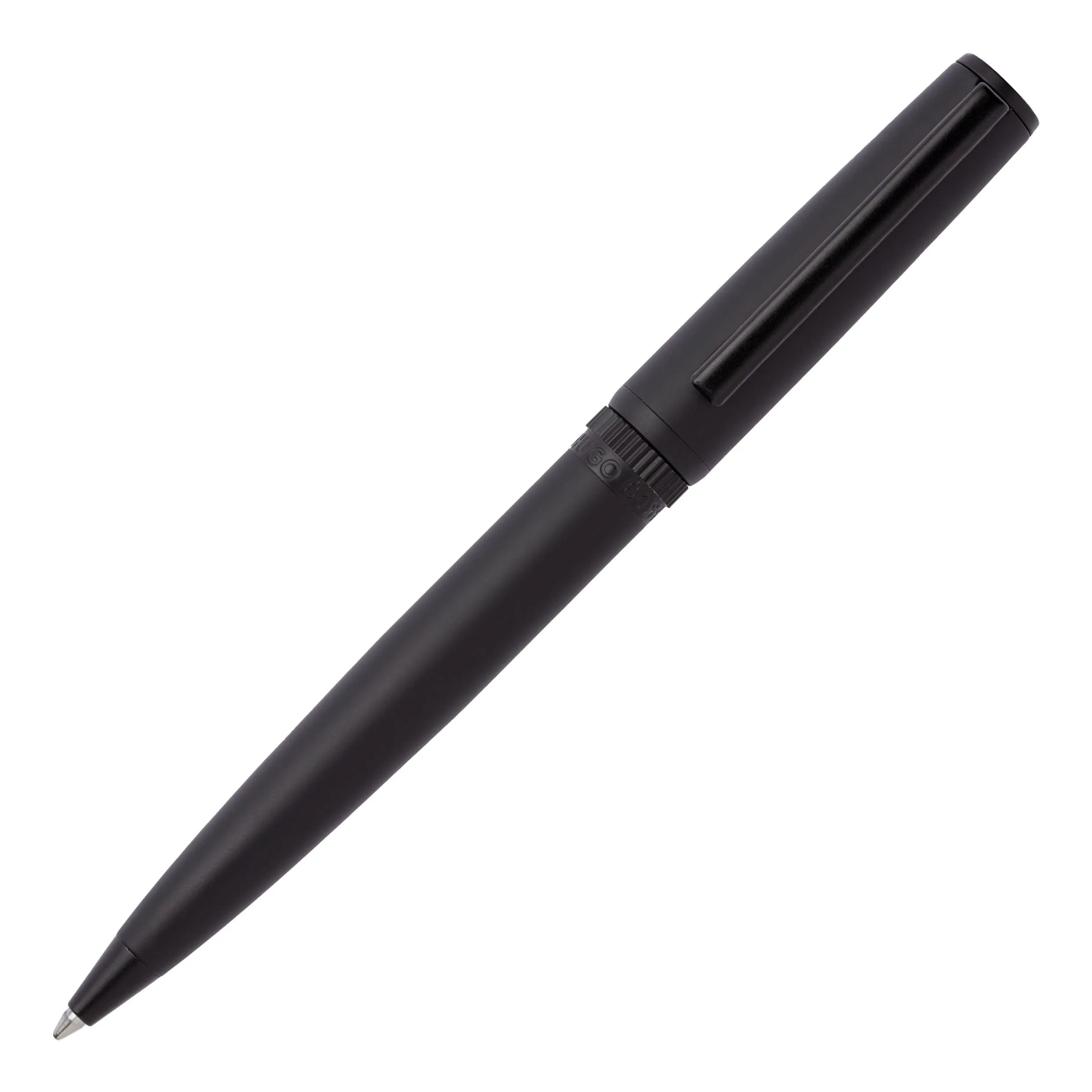 HUGO BOSS HPBEK007A-Set Gear Matrix Black (ballpoint pen, key ring & speaker)
