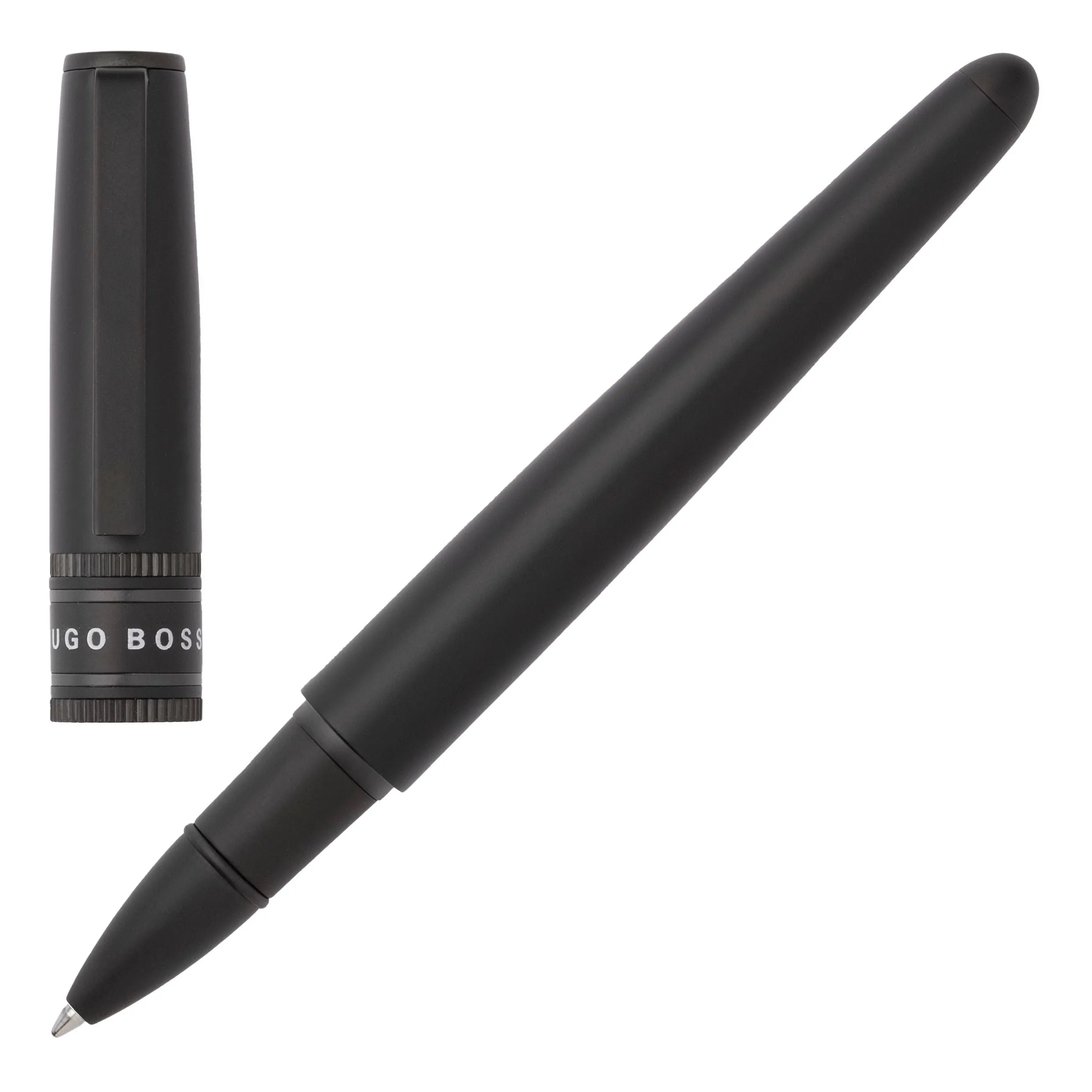 HUGO BOSS HPPR212A-Set Illusion Gear Black (rollerball pen & fountain pen)