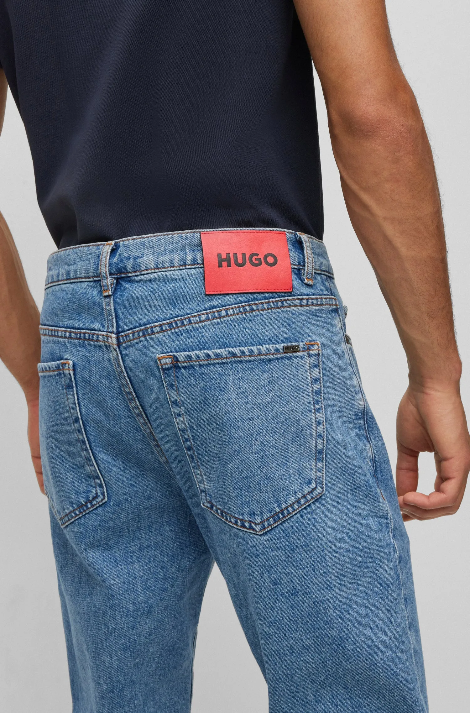 HUGO Tapered Fit Denim - HUGO 634