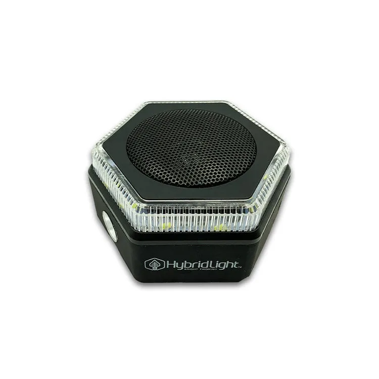 HYBRID BLUETOOTH SPEAKER/CHARGER (LANTERN, FLASHLIGHT, F.M. RADIO, AND A MICRO SD CARD READER ALL-IN-ONE)