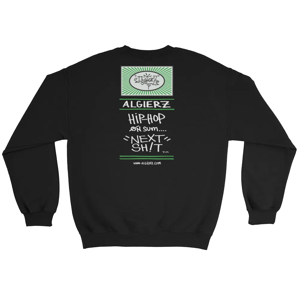 I Don't Smoke Regular Weed - Crewneck Sweatshirt (black)