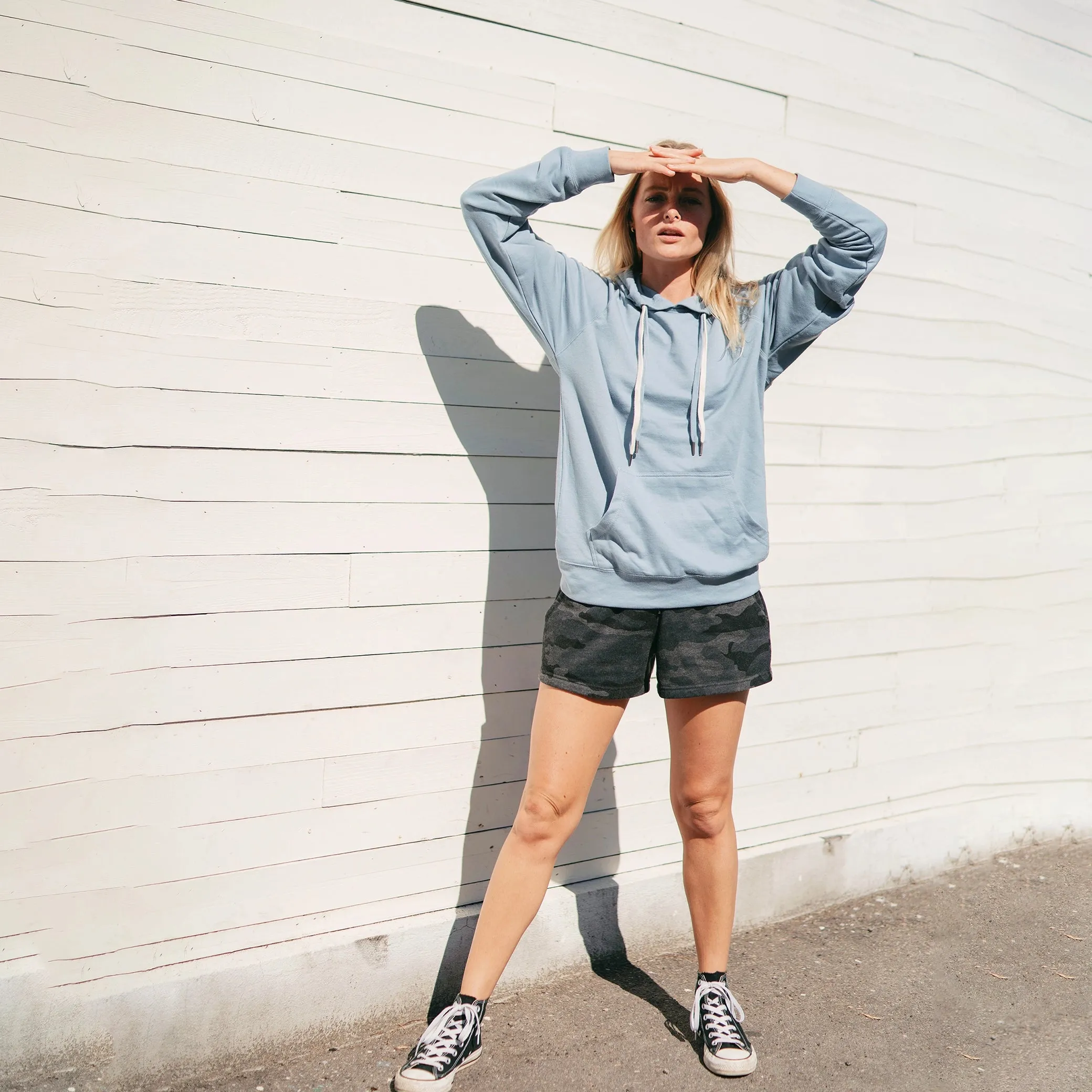 Icon Loopback Terry Hooded Sweatshirt