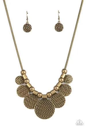 Indigenously Urban - Brass Necklace
