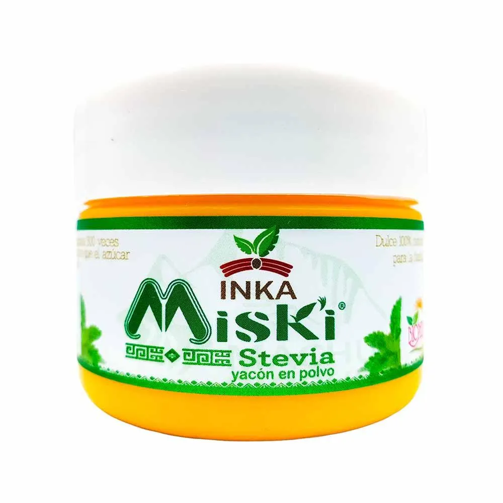 Inka Miski - Stevia Orgánica y Yacón en polvo x 50g
