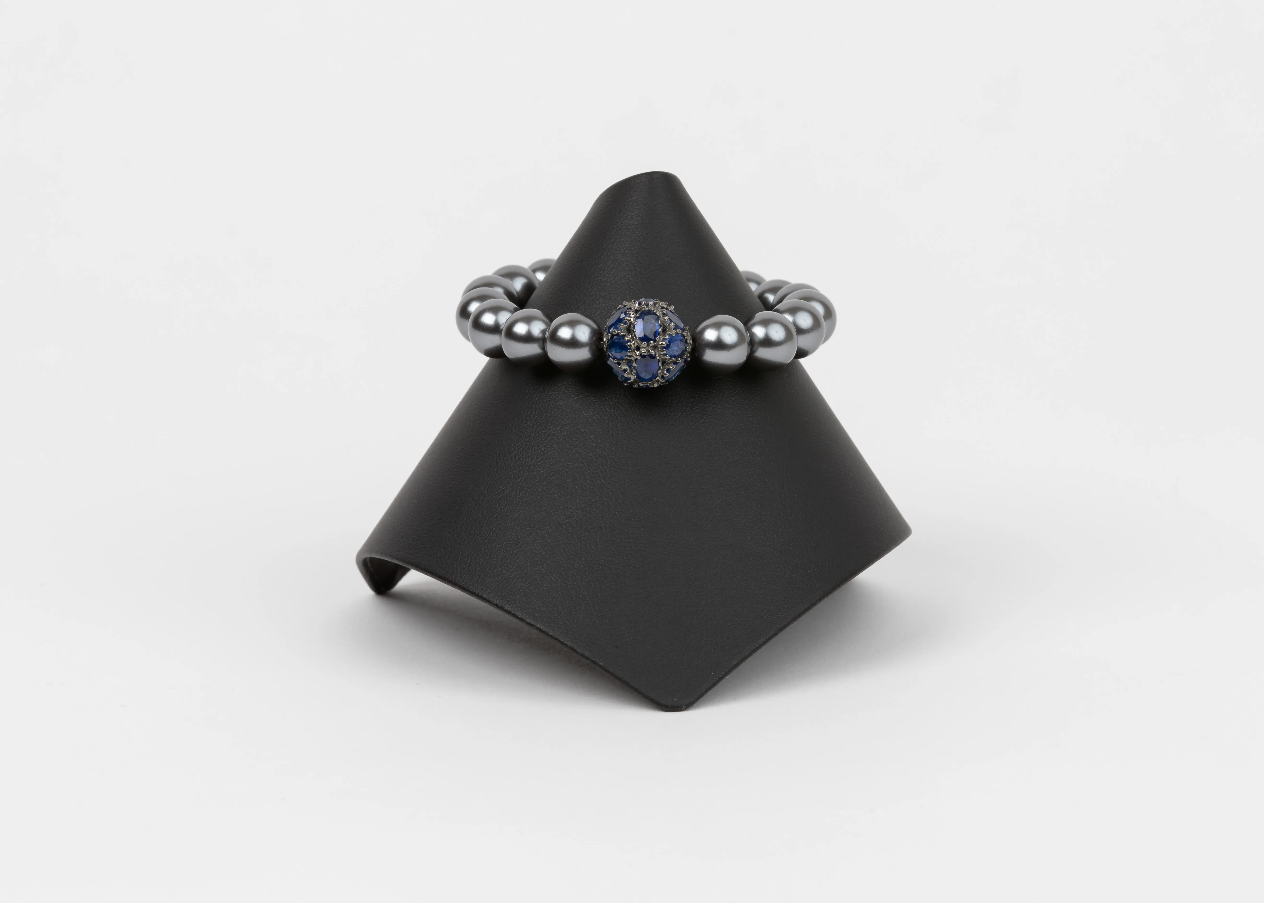 Iolite and Grey Mother of Pearl