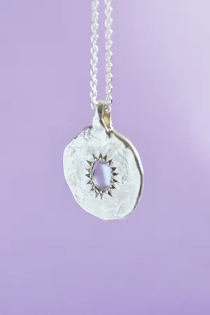Ira Moonstone Silver Pendant