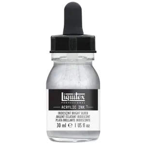 Iridescent Bright Silver Ink - 30ml