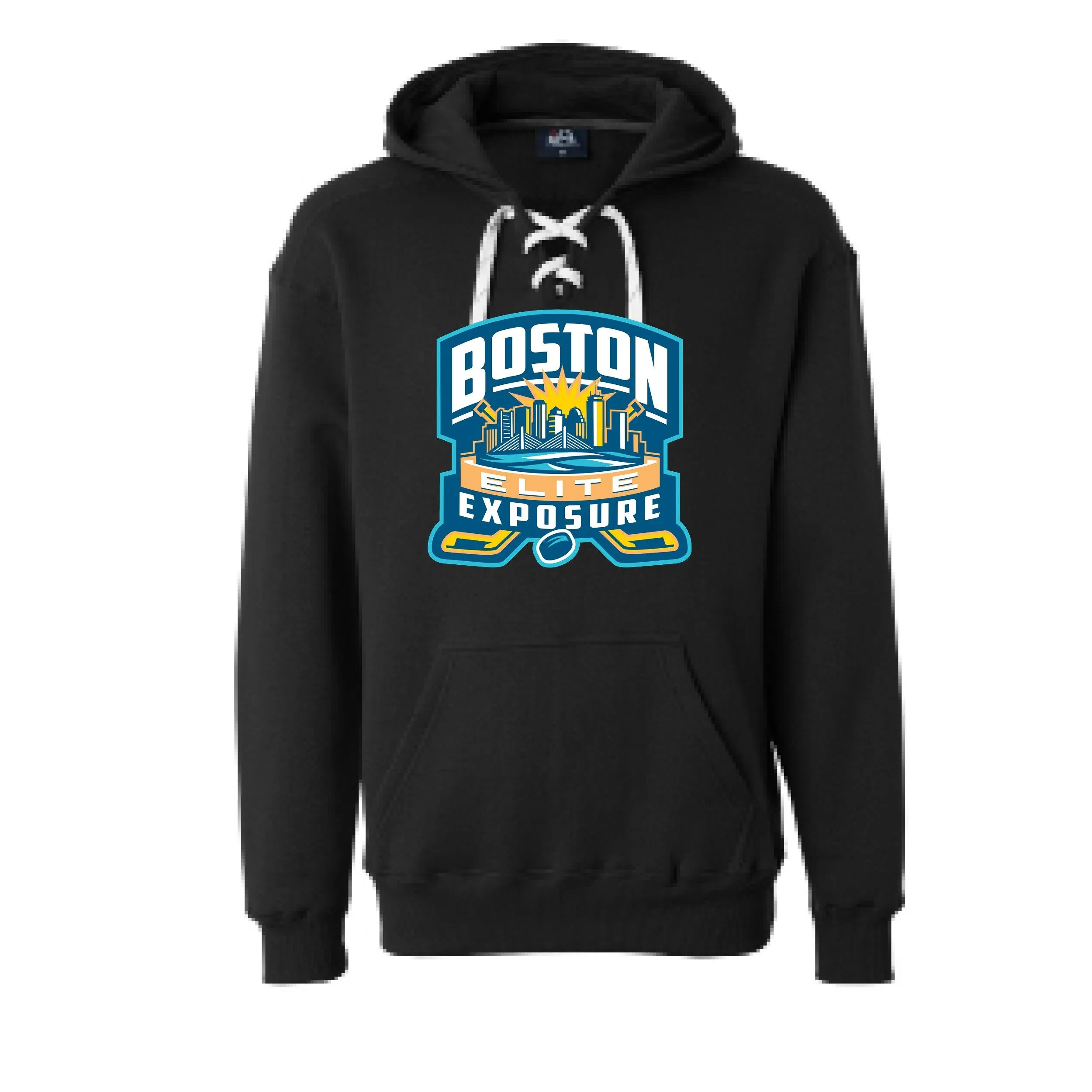 J American Sport Laced Hoodies Boston Elite Exposure