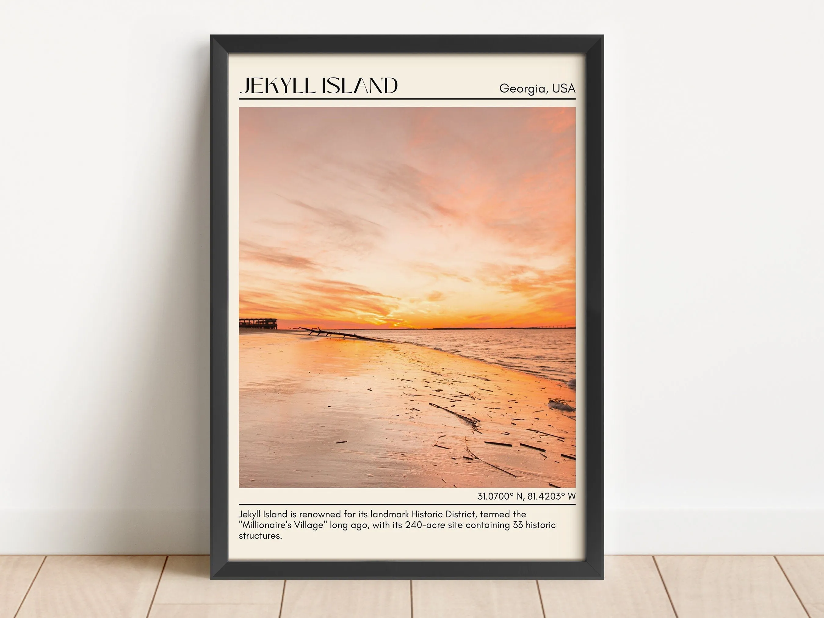 Jekyll Island Wall Canvas, USA