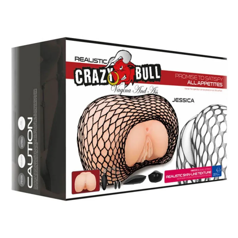Jessica Vibrating V and Anus