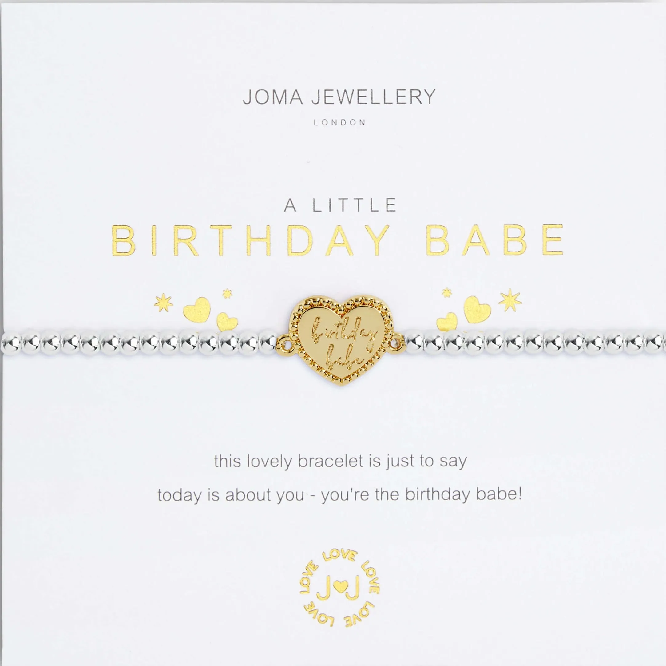 Joma Birthday Babe Bracelet