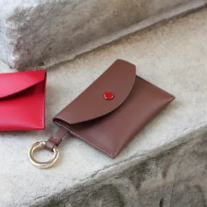 KAFKA CARD CASE CHOCOLATE