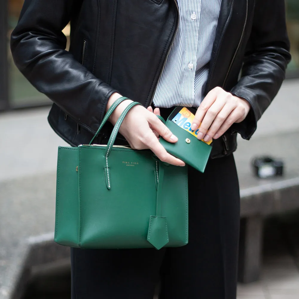 KAFKA CARD CASE GREEN