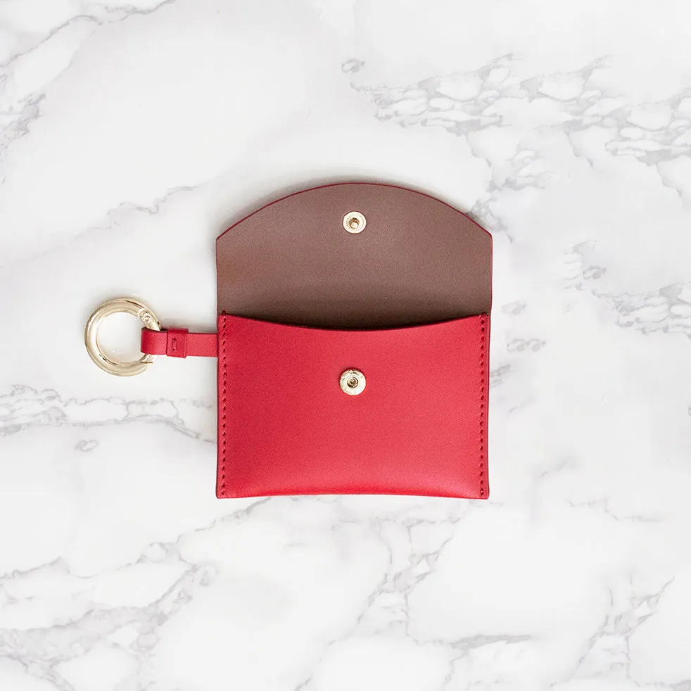 KAFKA CARD CASE RED