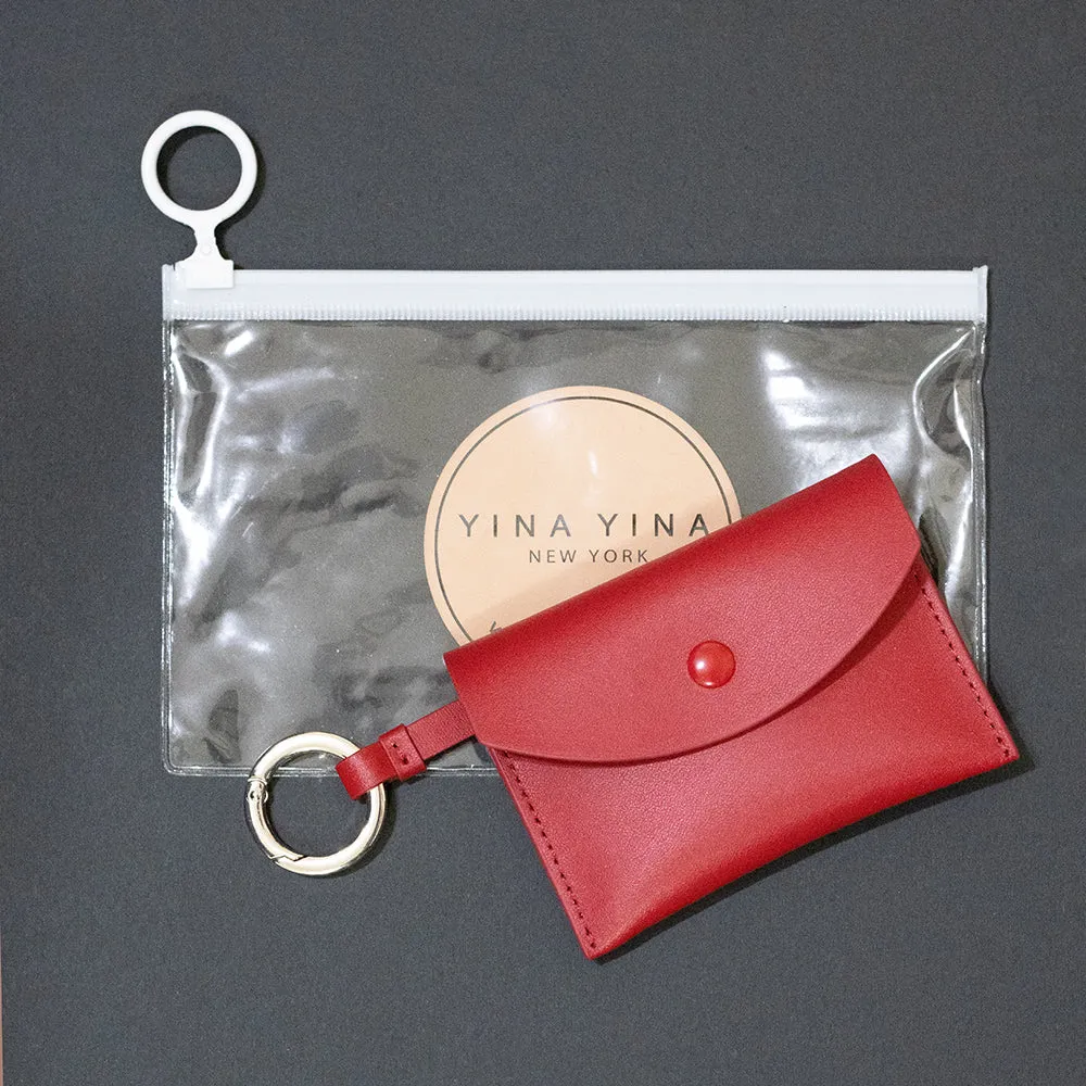 KAFKA CARD CASE RED