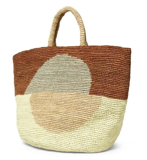 KAPITY BLOC BAG - NATUREL / SKIN / ARGILE TERRE