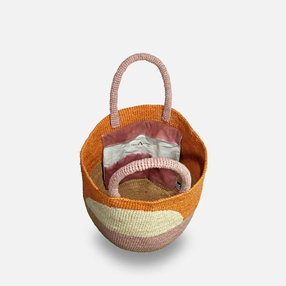 KAPITY BLOC BAG - SWEET/ THÉ/ MANDARINE/ NATURAL
