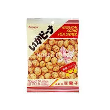 KASUGAI, SQUID SNACK PEANUT IKA PEANA 62G