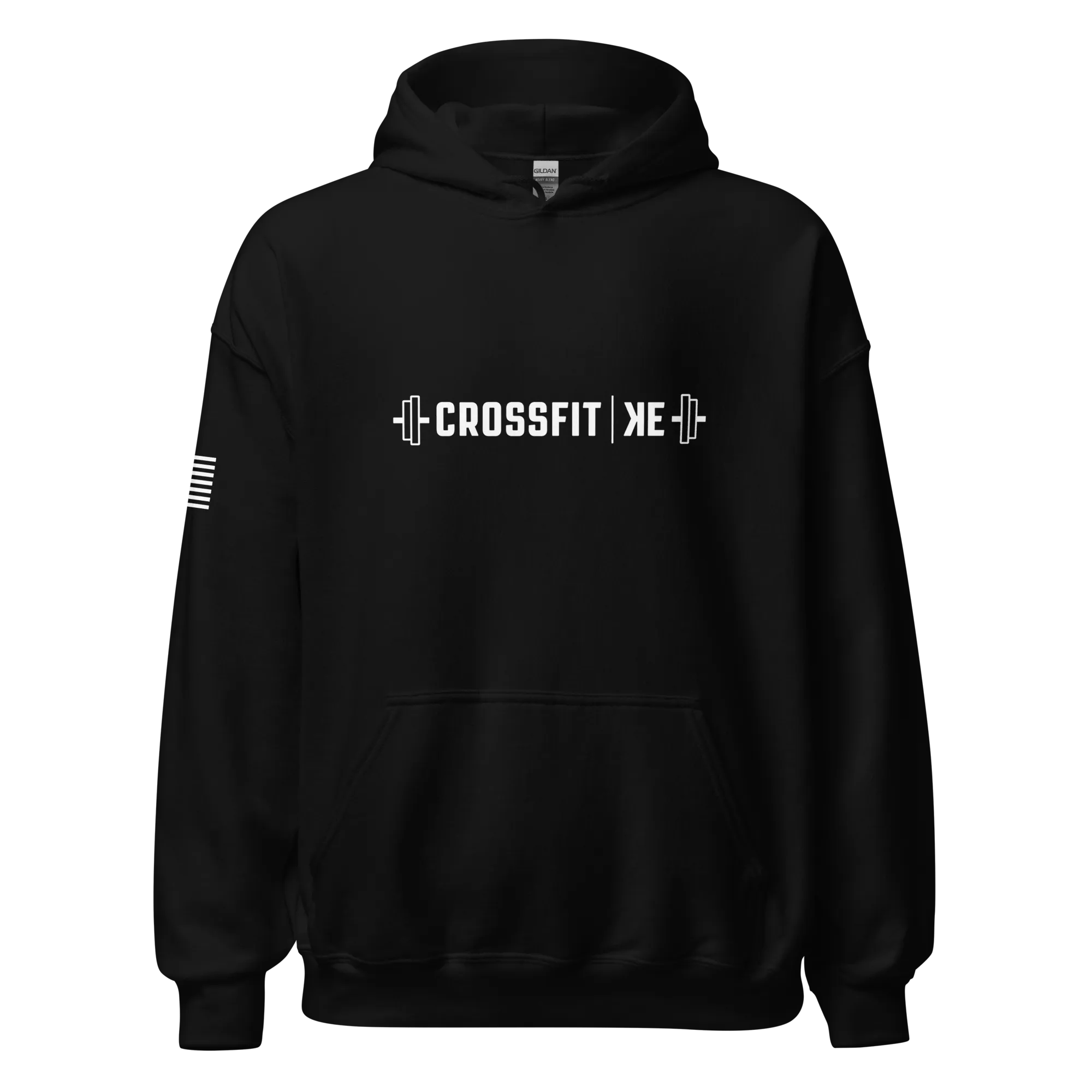 KE CrossFit logo black Unisex Hoodie