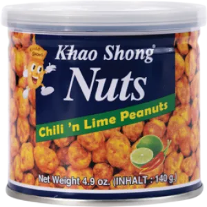 KHAO SHONG, PEANUT WITH CHILI & LIME 140G