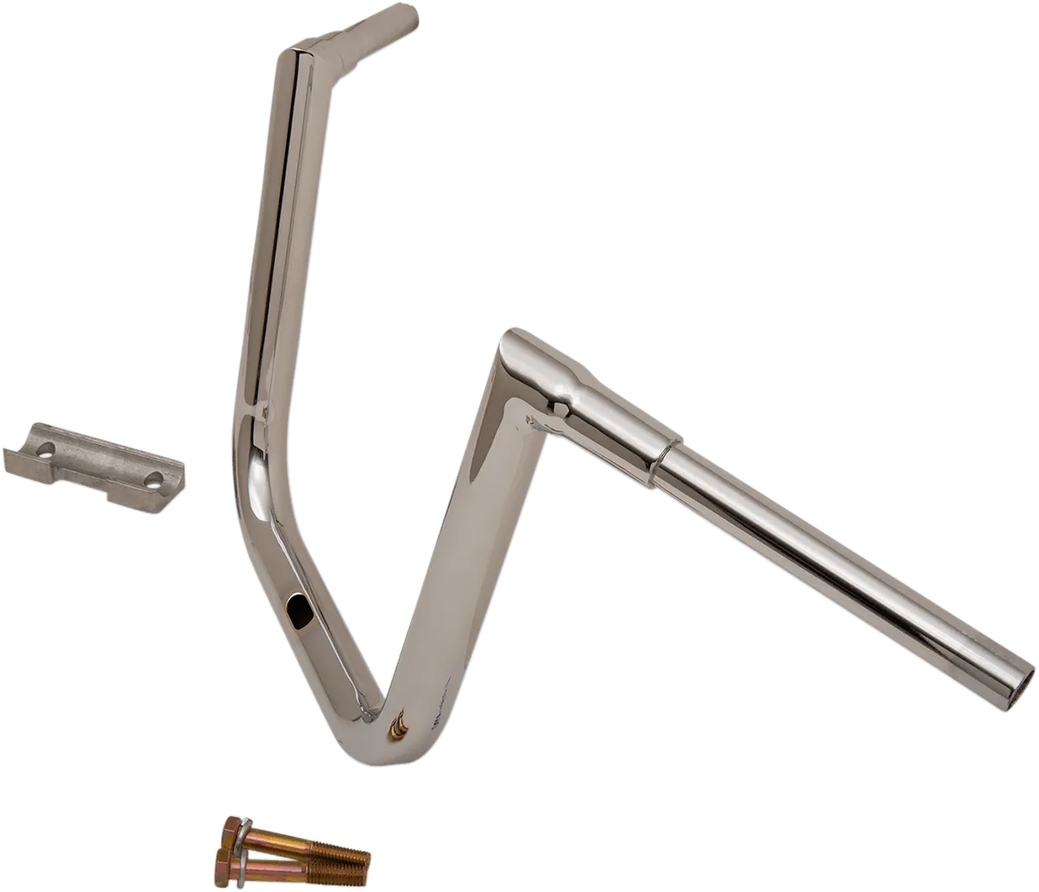 LA Choppers LA-7313-63 1-1/2in. Grande Twin Peaks Handlebars - 13in. Rise - Chrome