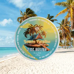 Lemon Paradise- Beard Butter - Sweet Lemon Light Muguet Green herbaceous (retired)