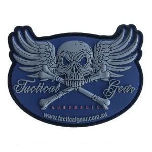 Limited Edition TGA 3D PVC Morale Patch Oval Subdued Coloured