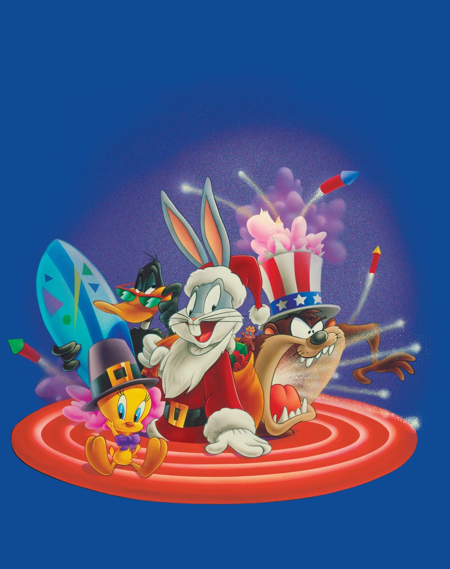 Looney Tunes American Holiday Official Women's T-Shirt