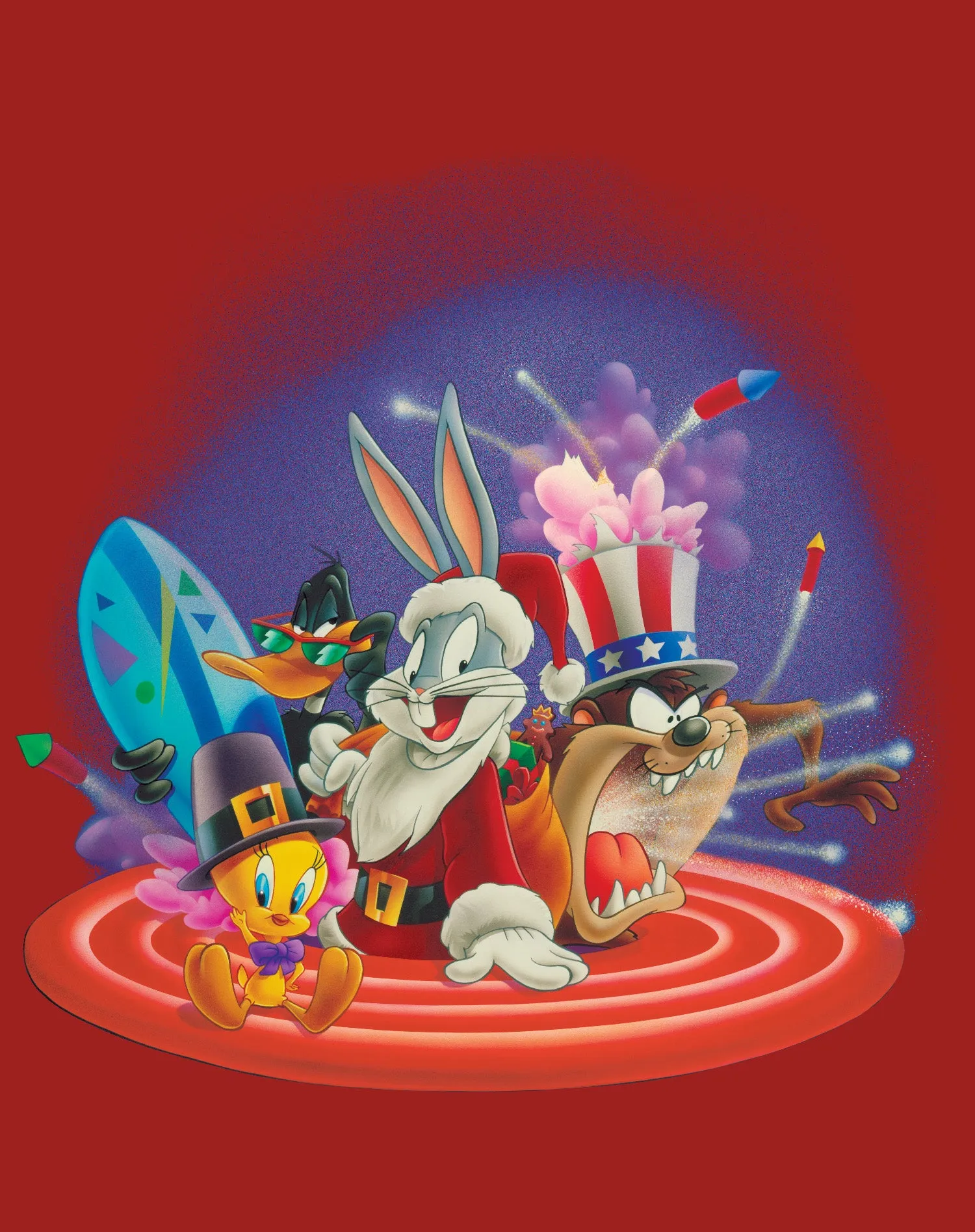 Looney Tunes American Holiday Official Women's T-Shirt