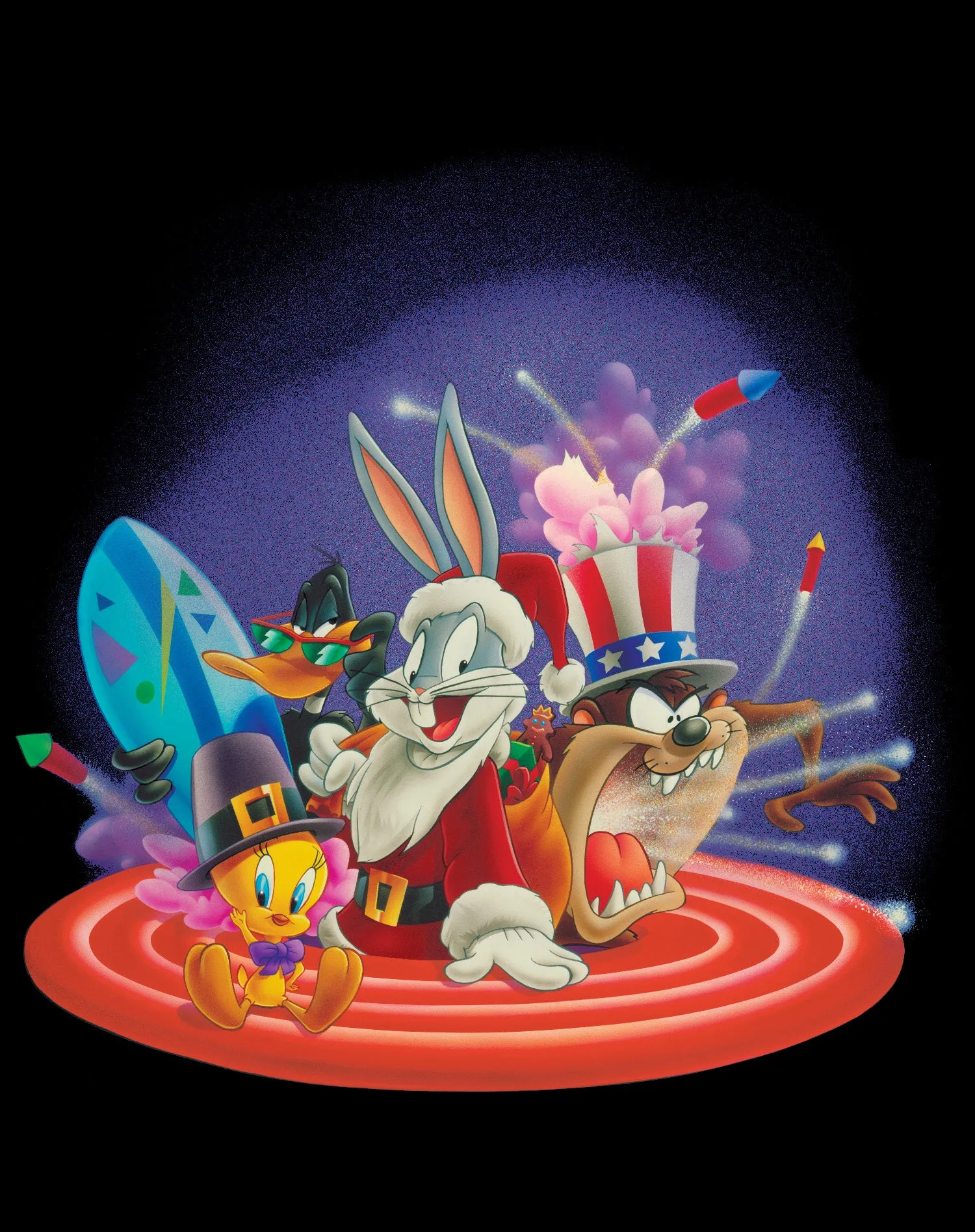 Looney Tunes American Holiday Official Women's T-Shirt