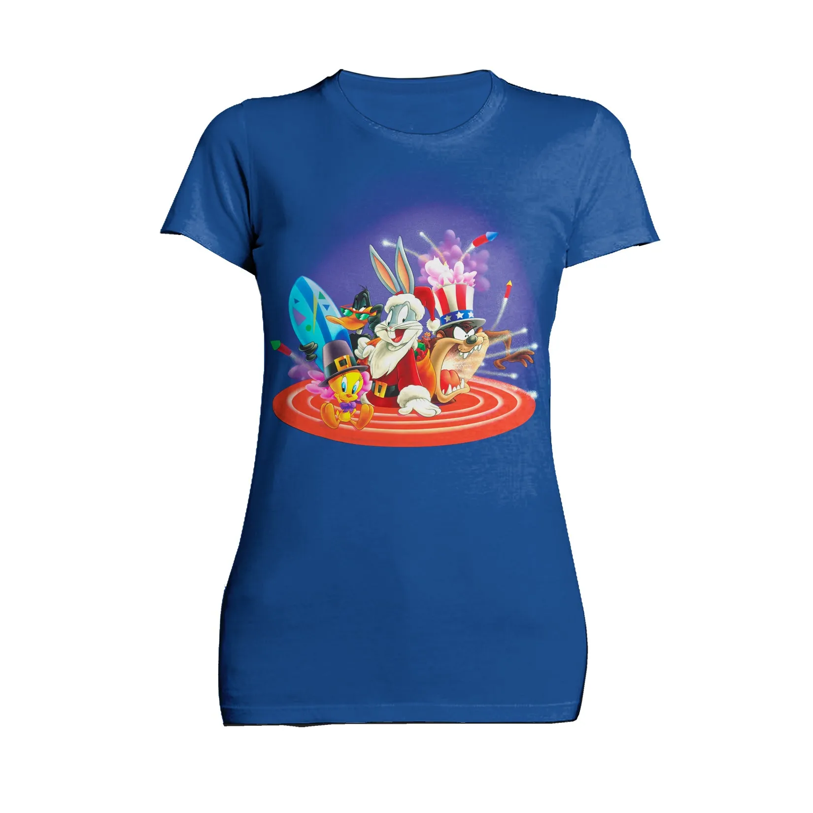 Looney Tunes American Holiday Official Women's T-Shirt