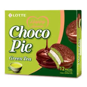 LOTTE CHOCOPIE GREEN TEA 12PACKS