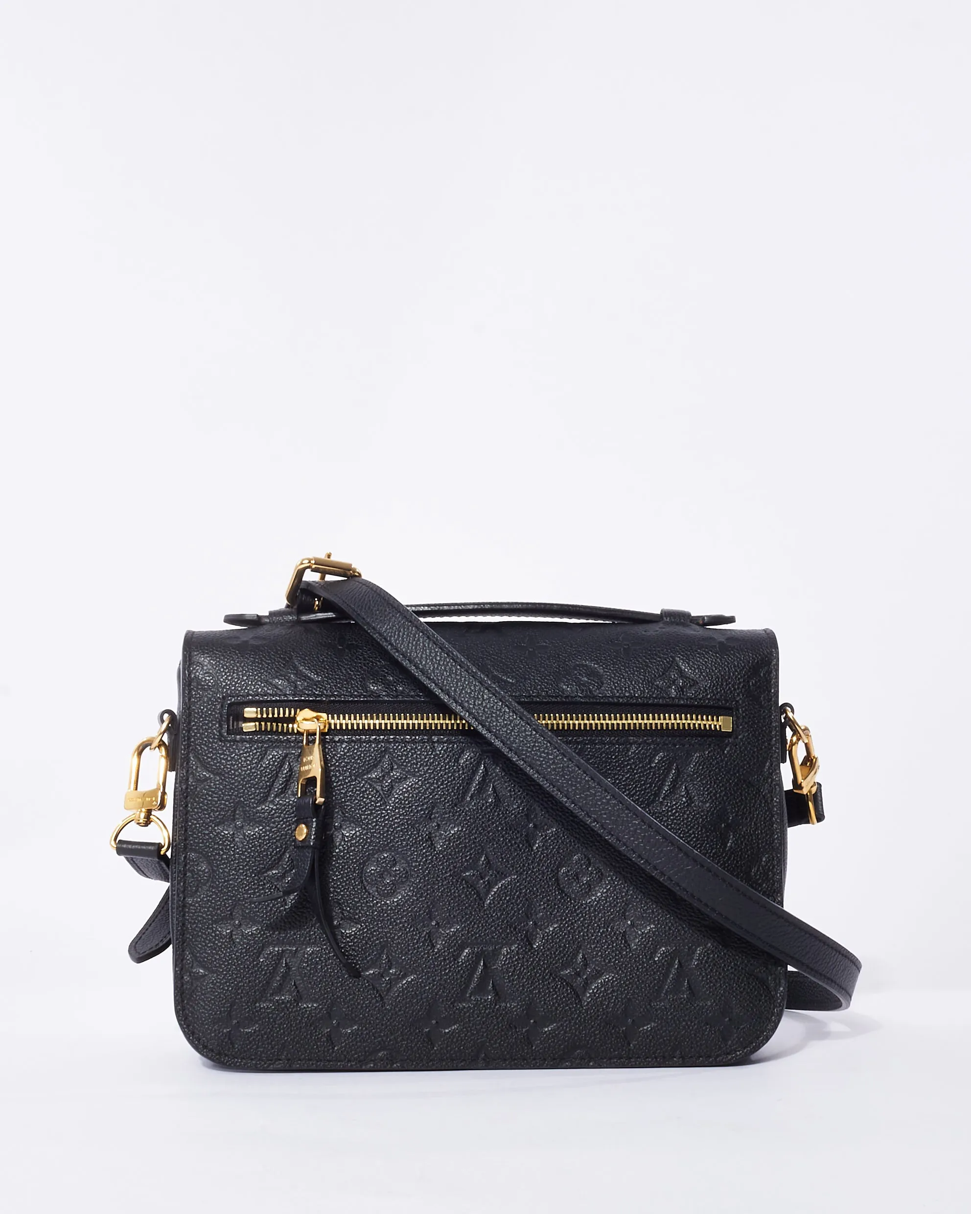 Louis Vuitton Black Empreinte Leather Pochette Metis