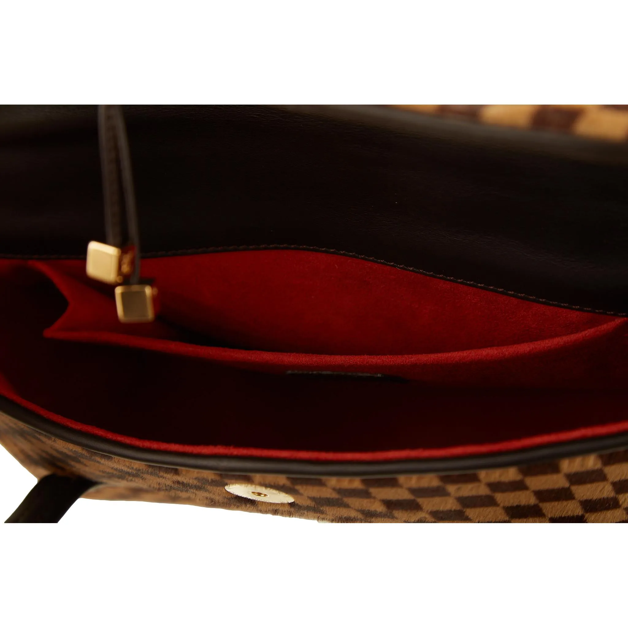 Louis Vuitton Brown Damier Top Handle Bag