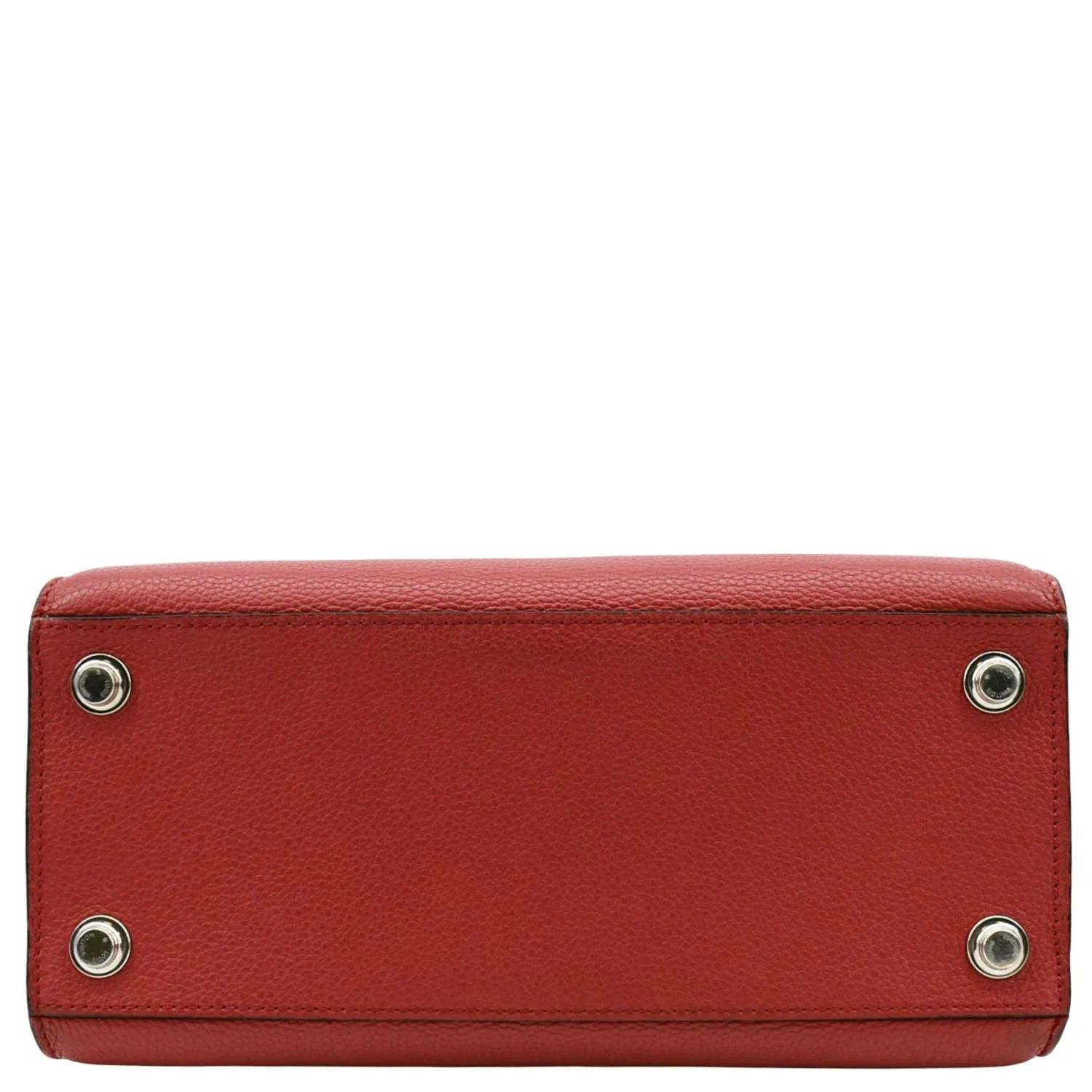 LOUIS VUITTON City Steamer PM Leather Tote Bag Red