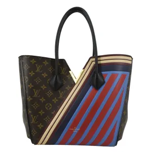 LOUIS VUITTON Limited Edition Kimono Monogram Canvas Tote Bag Black